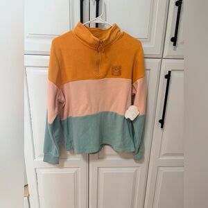 Ivory Ella fleece sweatshirt